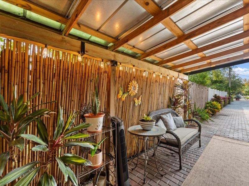 College Park-Orlando 5Star Villa Oasis - Home Away From Home - Quiet Neighborhood-Private Botanical Courtyard - Mins From Eola,Dt, Winter Park - Free Parking & Ev Plug In Eksteriør billede